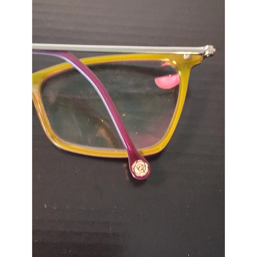 Red Rose Este 6004 Eyeglasses Frames 53 16 140 Glasses USED